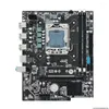 마더 보드 X79 데스크탑 마더 보드 DDR3 메모리 LGA 1356 게임용 PC 메인 보드 1866MHz 컴퓨터 2450 CPU SATA2.0/3.0 M.2 인터페이스 드롭 오테 슬링