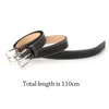 Belts Fashion Simple Adjustable Women Men Waistband Waist PU Leather Jeans