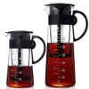 Portable cold Brew Dual Use Filter Coffee&Tea Pot Espresso Ice Drip Maker Glass Percolators Kitchen Accessories Barista Tool287p