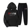 Herrjackor herrjackor FW22 Trapstar Men Women Tracksuit Märke Tryckt Streetwear Sportwear Warmtwo Pieces Set Hoodie Pants Joggi Dhaeo