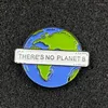 Broches en émail pour la sensibilisation au changement climatique, Badges There S No Planet B, Protection de l'environnement de la terre