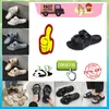 Plattform Casual Designer Head Skeleton roligt ett ord drag tofflor Summer Sliders Män kvinnor Rainbow Slides Sandaler Soft Thick Cushion Slide wo