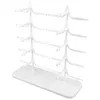 Decorative Plates Two Row Sunglasses Rack 10 Pairs Glasses Holder Display Stand Eyeglasses Eyewear Storage