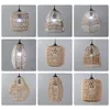 Pendant Lamps 1Pc Lampshade Rattan Chandelier Shade Restaurant Pot Creative DIY Lamp Decoration