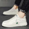 Roller Shoes Leather Men Shoes Sneakers Trend Casual Shoe Italian Breathable Leisure Male Sneakers Non-slip Footwear Men Vulcanized Shoes Q240201