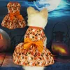 Ropa para perros Ropa de calabaza de Halloween Vestido de Yorkie chihuahua Ropa divertida para mascotas Disfraz Suministros para perros pequeños