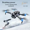 Dronlar Yeni S1S Mini Fırçasız Motor Drone 4K Profesional 6K HD Kamera Engel Kaçınma Hava Fotoğrafları Katlanabilir Quadco Phelp YQ240201