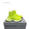 Blcg Sneaker 2024 Tênis Balencaga Feminino Velocidade Reciclado Malha Paris Novo Casual Versátil Unissex Sola Grossa 3xl Meias Mulheres Mens Moda Meia Macia Bota Sapato