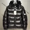 Monclair Jacket Designer Men Płaszcz Bright Matte Style Stylowa ciepła zimowa kurtka luksusowa wiatroodporna odzież na zewnątrz Monclairjacke 331