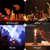 10 PCS Colored Witch Candle Spell Chime for Spiritual Magic Taper Shabbat Unscented Religion Decoration 240122