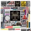 Adesivos de carro 52pcs Hoonigan Hoonigancar Jdm Racing Iti para DIY Lage Laptop Skate Motocicleta Bicicleta Adesivo Drop Delivery Mobil Dhsxm