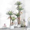 Decorative Flowers Large Potted Artificial Plant Decoration American Green Plants Fake Tree Home Decor Garden Outdoor Agave