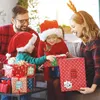 Confezione regalo 200 pezzi Etichette di buon Natale Etichette adesive Babbo Natale Decorazione natalizia "A da" dalle carte Decorazioni regalo