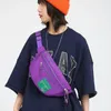 Sacs de taille japonais Harajuku Vintage, sac à bandoulière de grande capacité pour femme étudiante poitrine coréenne Ins Style de rue Simple mode