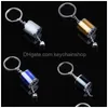 Keychains & Lanyards Car Gear Shifter Lever Keychains Leisure Accessories Manual Transmission Casual Fashion For Lovers Drop Delivery Dhhq9