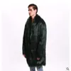 Пальто из искусственного меха с квадратным воротником для мужской шерстяной осенне-зимней одежды, длинная ветровка O0JH