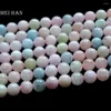 Loose Gemstones Meihan Natural A Grade Madagascar Beryl 6mm 8mm 10mm Smooth Round Charm Gemstone For Jewelry Making Design