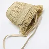 Shoulder Bags tassel paper straw bag soulder Crossbody woven new Braided andbagH2421