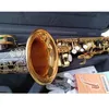 Merk Zwart YAS-82Z Altsaxofoon E Platte Vergulde Sleutel Professionele Muziekinstrumenten Sax Met Mondstuk Lederen Case en Accessoires Muziek