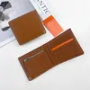 Lyxdesigner män kvinnor äkta läderplånbok Evercolor cowhide mode kreditkortshållare dragkedja korta plånböcker europeiska myntfickplånböcker med presentförpackning 2606
