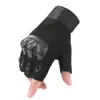 Guantes de ciclismo pantalla táctil ejército militar táctico hombres paintball tiro combate deportes bicicleta duro nudillo medio dedo