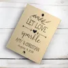 Sparkler Taggar Sparkler Farewell Rustic Cards Let Love Sparkle Custom Taggar Wedding1272K