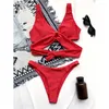 Damen Bademode Push Up Bikini 2024 Sexy Set Frauen Badeanzug Badeanzug Weibliche Schwimmen Bandage Tanga