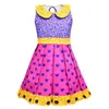 Girl Dresses Wholesale Lot 2-10 Year Children Lol Clothes Child Rainbow Costumes For Girls Princess Birthday Party Holiday Dress