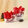 Christmas Decorations Party Gift Bag With Portable Rope Xmas For Cookie Candy Merry Year Packaging Supplies