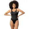 Women's Swimwear Europe And The United States Large Size Swimsuit Meat Cover Triangle One-piece Backless