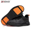 Rullskor Baasploa läder Mens Casual Sneaker Anti-Slip Stock absorption Running Sneaker Lightweight Waterproof Male Shoes 2022 Ny Q240201