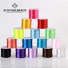 Loose Gemstones 1Roll/35M 0.5mm Elastic Thread Cord String Round Crystal Line Nylon Rubber Stretchy For Jewelry Making Beading Accessories