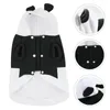 Abbigliamento per cani Panda Abbigliamento per animali domestici Pigiama per bambini Autunno inverno Costume di Halloween a forma di