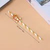 Parti Dekorasyonu 30 PCS Bear Paper Straws Cutie Bebek Duş Tatlı İçecek Dekoru için Küçük Sevimli İçme