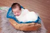 Blankets Born Props Fur Blanket Basket Stuffer Mongolia Baby Fotografia Pography