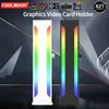 Computer Coolings Magnetyczne GPU grafiki Wspornik VGA Obsługa Wsparcie JACK Desktop Case 5V 3pin RGB Argb Aura Sync Stand