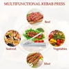 Werkzeuge Barbecue Spieß Form Kebab Presse Maker Kunststoff Manuelle Kabob Form Outdoor BBQ Für Traditionelle Türkische Kebabs