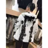 2024 Velvet Whole Mink Milk Mens Fur Coat Jacket L0WX