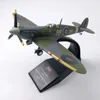 1/72スケールブリティッシュエアプレーンダイキャストメタルプレーン航空機モデル子供おもちゃスピットファイアファイターアロイダイキャストプレーンモデル240119