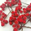 Christmas Decorations (10pcs/pack) 4 7cm Berry Flower Bundle Crystal Imitation Fruit Xmas Tree Decoration Wedding Wreath