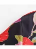 Camicette da donna Moda autunnale Camicia con stampa floreale con risvolto casual europea e americana versatile monopetto