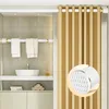 Rideaux de douche réglable longue tringle à rideau vêtements en métal suspendu pôle pas de poinçonnage balcon support de séchage extensible