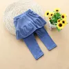 Trousers Autumn And Winter Girls Leggings Baby Kids Cotton Skirt Children Matching Pants Clothes Ruffle