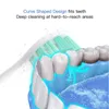 Têtes de brosse de rechange emballées sous vide pour Xiaomi Mijia T300/T500Sonic, buses à poils souples pour dents électriques