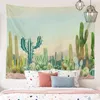 Tapestries Tapestry Decoration Cactus Plant Flower Home Bedroom Sofa Background Cloth