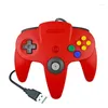 Game Controllers Wired N64 Gamepad Joystick For Original Nintend 64 Console USB Controller Gaming