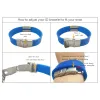 Strands Tingkuパーソナライズされたカスタム子供キッズ医療IDブレスレットSOS ID Safety Wristband Child Kid刻まれたシリコンアームバンド