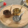 Pans 1 Pcs Mini Sauce Pan Pot Gravy Stainless-Steel Milk Non-Stick Small Saucepan For Baby Making Coffee Butter