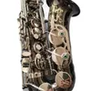 Nouvelle Allemagne JK SX90R Keilwerth Alto Saxophone Alto Noir Nickel Argent Alliage Alto Sax Laiton Professionnel Instrument de Musique Avec Étui Embouchure