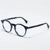 Optical Eyeglasses For Men Women Retro Designer NN-111 Fashion Sheet Metal Glasses Frame Detailed Elasticity Oval Style Anti-Blue Light Lens Plate With Box